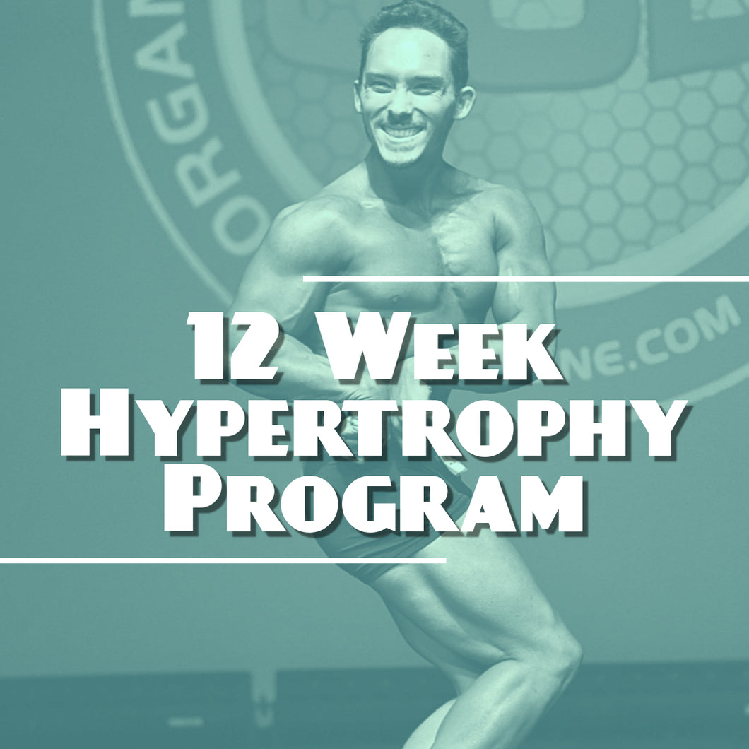 12 Week Hypertrophy Program